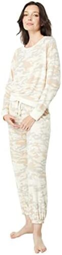 Honeydew Intimates Star Seeker Brushed Jersey Lounge Set Macrame Camo LG