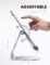 Lamicall Tablet Stand, Adjustable Tablet Holder – Desktop Stand Dock Holder Compatible with 4-13″ Tablet Such as iPad Pro 11, 9.7, 10.5, 12.9 Air Mini 4 3 2, Kindle, Nexus, Tab, Silver