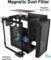 DARKROCK EC2 Black ATX Mid Tower PC Case, Type-C Ready, Supports 40 Graphics Cards, Tempered Glass Side Panel, up to 8 x 120mm Cooling Fans & 1 x 360mm Radiator, 1 x Pre-Installed Fan