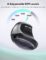 Nulea MD280 Ergonomic Vertical Wireless Mouse – Bluetooth & 2.4G Dual Mode, 4 Adjustable DPI 800/1200/1600/2400, Rechargeable, Silent Clicks, No Lag, 6 Buttons – Perfect for Laptop, Desktop Black