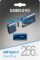 SAMSUNG Type-C™ USB Flash Drive, 256GB, Transfers 4GB Files in 11 Secs w/Up to 400MB/s 3.13 Read Speeds, Compatible w/USB 3.0/2.0, Waterproof, 2022, Blue, MUF-256DA/AM