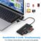 Multi Card Reader for SD, CF, XD, Micro SD, MS Cards, 7 in 3 Memory Card Reader Adapter Hub for iPhone 16/iPhone 15/iPad/MacBook/Samsung, for Windows, Mac OS, iOS, Linux, Android