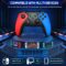 Wireless Switch Controller for Nintendo Switch Controller/Lite/OLED, Switch Controller Joysticks Work with iOS/Android/PC-Switch Pro TURBO Controller with Wake-up Programmable (Upgraded Vision)