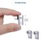 Cable Matters 2-Pack 40Gbps Flat Right Angle USB C Adapter, Up to [4K@240Hz Video, 240W Charging, 40Gbps Data Transfer] 90 Degree USB C Adapter, Compatible with Thunderbolt 4, iPhone 16, Steam Deck