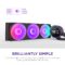 NZXT Kraken Elite 360 RGB 2024 – AIO CPU Liquid Cooler – 360mm Radiator – F360 RGB Core Fan – Customizable 2.72″ IPS LCD – NZXT Turbine Pump – AMD® AM5, AM4 – Intel® LGA 1851/1700, 1200/115X – Black