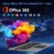 16 inch Laptop, 8GB RAM 256GB Storage Laptop Computer, 5305U Processor, 1920×1200 IPS FHD Display, WiFi, Bluetooth, Webcam, Type-C, 38Wh Battery