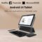 Android 14 Tablet 11inch, Support Face Unlock, 18W Fast Charging, 12GB+128GB+1TB Expand, Octa-core CPU, 8000mAh Large Battery WiFi6, BT5.0,Touchscreen Display, Widevine L1 Tableta, 2in1 Tablet PC