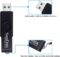 64GB USB Flash Drives 2 Pack 64GB Thumb Drives Memory Stick Jump Drive with LED Light for Storage and Backup (2 Pack Black)