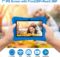 PRITOM 7 inch Kids Tablet, Quad Core Tablet Android, 32GB, WiFi, Bluetooth, Dual Camera, Educationl, Games,Parental Control, Kids Software Pre-Installed with Kids-Tablet Case (Dark Blue)