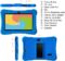 PRITOM 7 inch Kids Tablet, Quad Core Tablet Android, 32GB, WiFi, Bluetooth, Dual Camera, Educationl, Games,Parental Control, Kids Software Pre-Installed with Kids-Tablet Case (Dark Blue)