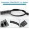Fan Hub, 1 to 5 Compatible 3PIN/4PIN PC Fan Splitter.PWM Fan Hub for Desktop PC Cooling Fan,Computer DIY,1 to 5