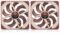 Noctua NF-A14x25 G2 PWM Sx2-PP, Dual Fan Set for Push-Pull and Side-by-Side Applications (Brown)