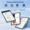 14.1 Inch Large Screen Android 14 Tablet, 16GB RAM, 256GB ROM, 1200 x 1920 IPS FHD Resolution Display, Reinforced Type-C Port, 18W PD Charger,10000mAh Long Battery Life, WiFi 6 & Bluetooth 5.4, 4G LTE