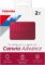Toshiba Canvio Advance 2TB Portable External Hard Drive USB 3.0, Red – HDTCA20XR3AA