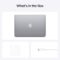 Apple MacBook Air 2020 13.3-inch (Apple M1 Chip, 8GB RAM, 256GB SSD Storage) – Space Gray (Renewed)