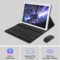 2025 Latest Tablet Android 13 Tablets 10 Inch, Tablet 128GB ROM+16GB RAM (8+8 Virtual), 2 In 1 Tablet with keyboard, Powerful Octa-Core+13MP Camera, 1TB TF Expandable, FHD IPS Display WiFi Tablet PC