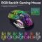 Wireless Gaming Keyboard and Mouse Combo, RGB Backlit Rechargeable 2000 mAh Battery, Mechanical Feel Anti-ghosting Keyboard + 6D 4800DPI Mice for PC Gamer