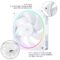 Thermalright TL-S12W X3 CPU Fan 120mm Case Cooler Fan Comes with ARGB Lighting Effect,PC PWM Silent Computer Fan with 1500RPM Speed, CPU Cooling Fan White（3-Pack）
