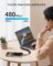 Coiled USB C Cable 2 Pack, USB Type C Coiled Cable Fast Charging USB to USB C Cord Coiled for iPhone 16 15 Pro Max, Samsung Galaxy S24 S23, Moto G8, Google Pixel, Retractable USB C Cable for Car
