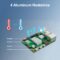 Vemico Raspberry Pi 5 Kit 8GB RAM with 5MP Camera Module for Raspberry Pi, Aluminum Heatsinks 4pcs and Raspberry Pi 5 8GB Board Included