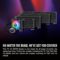 Thermaltake TH240 ARGB Sync V2 CPU Liquid Cooler/AlO Liquid Cooling/Fan 120mm*2/PWM 500~2000 RPM/Mirror Waterblock/MB ARGB Sync Control, CL-W361-PL12SW-A , Black