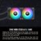 Thermaltake TH240 ARGB Sync V2 CPU Liquid Cooler/AlO Liquid Cooling/Fan 120mm*2/PWM 500~2000 RPM/Mirror Waterblock/MB ARGB Sync Control, CL-W361-PL12SW-A , Black