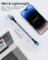 Short iPhone Charger Cord, USB A to Lightning Cable 1FT/2Pcs [Apple MFI Certified] Braided Fast Charging Wire Data Line for iPhone 14 Pro Max 13 12 Pro/11/XS/XR/X/SE/8 Plus/7/6s, iPad Mini/Air for Car