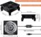 Quiet 120mm Router Fan Cooler with L/M/H 3-Degree Speed Controller, DC 5V USB Powered Cooling Case Fan for Router Modem Receiver DVR PlayStation TV Box