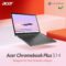 Acer Chromebook Plus 514 Laptop with Google AI – 14″ WUXGA 1920 x 1200 IPS Touch Display | AMD Ryzen 3 7320C | 8GB LPDDR5X | 128GB eMMC | Wi-Fi 6E | FHD Camera | Chrome OS | CB514-3HT-R8RB