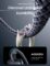 LISEN USB C to Mag-Safe 3 Cable for MacBook Charger, Magsafe Charging Cable Fit for MacBook Air 2024(M3), 2023/2022(M2),MacBook Pro 2023(M3,M2,14-16 inch),MacBook Pro Charger Cord (M2)-Midnight 6.6ft