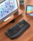 Ergonomic Wireless Keyboard with Wrist Rest, Wave Keys, Comfortable Natural Typing, 2.4GHz Full Size Ergo Wireless Computer Keyboard for Multi-OS, Windows, Mac OS Laptop/PC/Notebook