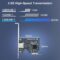 2.5Gb PCIe Network Card,2.5GBase-T PCI Express Network Adapter NIC, with Realtek RTL8125B Controller, Single RJ-45 Port, PCIe 2.1 x1 Support Windows Server/Linux