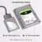 Basesailor SATA to USB Adapter Cable with USB C to USB Adapter,USB A 3.0 to 2.5” SATA III Hard Drive Reader for HDD/SSD External Converter,Data Transfer for MacBook Pro Air 2022,Surface Go,Laptop,PC