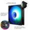 Thermalright TL-C12B-S V3 CPU Fan 120mm Case Cooler Fan ARGB, 4pin PWM Connector Silent Computer Fan with S-FDB Bearing,Desktop Cooling Fan has ARGB Mirror Light Effect (3-Pack Fans)