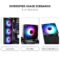 Thermalright TL-C12B-S V3 CPU Fan 120mm Case Cooler Fan ARGB, 4pin PWM Connector Silent Computer Fan with S-FDB Bearing,Desktop Cooling Fan has ARGB Mirror Light Effect (3-Pack Fans)