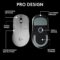 Logitech G PRO X Superlight 2 DEX Lightspeed Wireless Gaming Mouse, 60g Pro-Grade Lightweight Mouse with 5 Programmable Buttons, 44k DPI Sensor, USB-C Charging, for PC/Mac – White