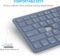 OMOTON Bluetooth Keyboard for iPad 10th Generation, iPad 10.2 (9th/8th/7th), iPad Pro 13/12.9/11 inch, iPad Air 13/11 inch, iPad Air 5th/4th Gen, iPad Mini and More Bluetooth Enabled Devices, Blue