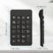 Wireless Number Pad with Battery, Enhanced Efficiency with 23 Keys Numeric Keypad Upgraded Version of 10 key USB Keyboard Financial Accounting Numpad for Laptop, PC, Notebook, Desktop,Surface Pro