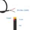 5Pcs 3.2Ft 22AWG USB 2.0 Male 2Pin Pigtail Cable, 3A 5V USB Type A 2 Core Bare Wire Open End Extension Cable for DIY Repair Cable