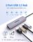 USB C Hub, 10Gbps USB C Splitter for Laptop, 2 USB C 3.2 Gen 2 and 2 USB A 3.2 Gen 2 Data Ports, 5V Power Port, for MacBook Air/Pro, Surface Pro, XPS, PC, Flash Drive, Sansung, Dell