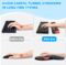 3 in 1 Ergonomic Mouse Pad and Keyboard Wrist Rest, Cute Mouse Pad with Wrist Support Massage Design, Non-Slip Wrist Pad for Mouse, Desk Mouse Set(Flower)