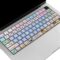 Keyboard Cover Skin for 2021-2024 MacBook Pro 14”/16” (Model: A2442 A2485 A2992 A2779 A2780 A2991 A2918 M1 M2/M3 Pro Pro/Max) M2 MacBook Air 13”/15” (Model:A2681 A3113 A2941 A3114)Cute Cat