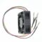 for AVC DAZA0515RCU DC13.6V 0.20A 5015 50x50x15MM 2400 RPM 4-Wire Waterproof Cooling Fan.