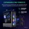 Skytech Gaming Shadow Gaming PC Desktop – Intel Core i7 13700F 2.1 GHz, NVIDIA RTX 4060, 1TB NVME SSD, 16GB DDR4 RAM 3200, 600W Gold PSU, 360mm AIO, 11AC Wi-Fi, Windows 11 Home 64-bit,Black