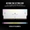 CORSAIR Dominator Titanium RGB DDR5 RAM 64GB (2x32GB) DDR5 6600MHz CL32 Intel XMP iCUE Compatible Computer Memory – White (CMP64GX5M2X6600C32W)