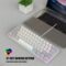 Snpurdiri 60% Wired Gaming Keyboard, RGB Backlit Mini Keyboard, Waterproof Small Ultra-Compact 61 Keys Keyboard for PC/Mac Gamer, Typist, Travel, Easy to Carry on Business Trip(Grey-White)