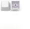 OEM Profile White Blank Keycaps PBT Material 1U R4 Keycap for MX switches Mechanical Keyboard (White, 20pcs)
