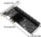 SATA Expansion Card PCIe X1 to 16-Port SATA 3.0 SSD 6Gbps Controller Adapter Card with 2X 8-Port to 8-Port SATA Bundle Cables for Win10/8/7/XP/Vista/Linux (16 Port SATA)