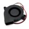 50mm 5015 Blower Fan 12V 0.06A, 3D Printer 12 Volt Fans Blower Turbine Turbo Hydraulic Bearing, Brushless Cooling 50mmx15mm 2PIN (12V)