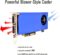 Radeon RX 550 4GB GDDR5 Graphics Card 2 Monitor Video Card Dual HDMI Ports 4K Low Profile GPU PCIe 3.0 X8 X16 Compatible 128-Bit SFF Placa De Video